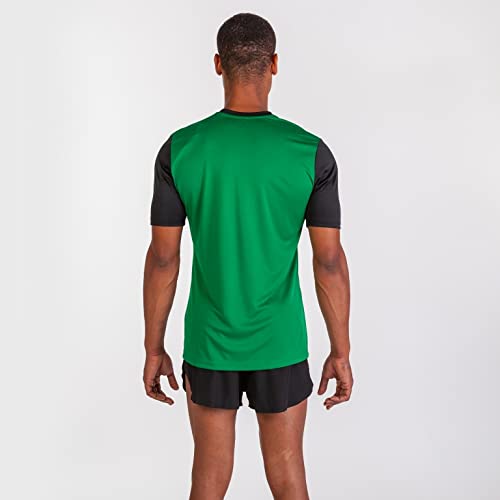 Joma Winner Camisetas Equip. M/C, Hombre, Verde Negro, L