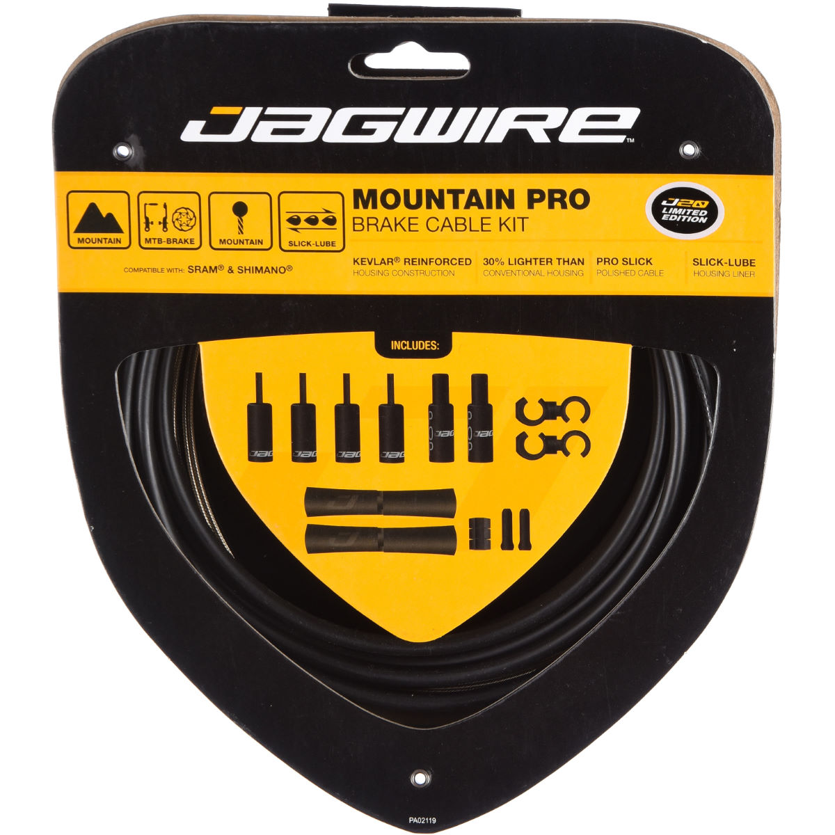 Juego de cables de freno Jagwire Mountain Pro - Cables de freno