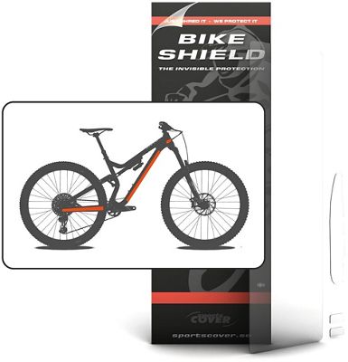 Juego medio de protectores Bike Shield - Transparente - 4 Piece Set, Transparente