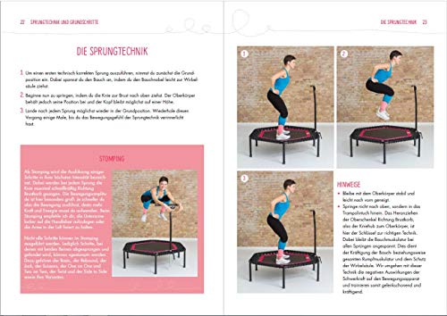 Jumping Fitness - basic & advanced: Fit mit dem Minitrampolin. Mit 2 DVDs