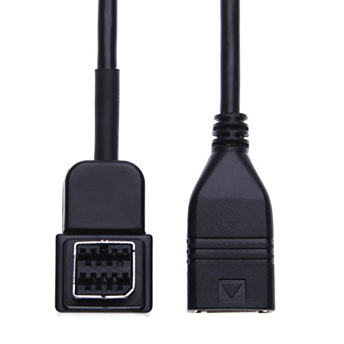 Keple CD-IH202 Cable Compatible con iPhone 5, 5S, 5 C, 6, 6S, 6 Plus, 7, 7 Plus, 7S, 7S Plus, 8, 8 Plus, X Plus para Pioneer AppRadio 3 SPH-DA210 y SPH-DA110, (SPH-DA100), AppRadio AVIC-Z150BH