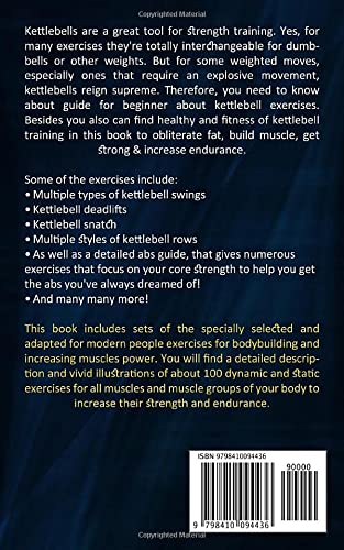 Kettlebell: Kettlebell Workouts for Building Massive Muscles and Gaining Strength (Healthy and Fitness of Kettlebell Training)