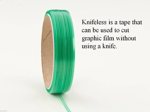 Knifeless Finish Line Vinyl Wrap Cutting Tape 50 Meter Roll (164 Ft) for Stripes and More