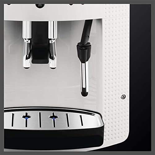 Krups Roma EA8105 - Cafetera superautomática 15 bares de presión, 3 niveles intensidad café, cantidad ajustable de 20 a 220ml, programa automático de limpieza y descalcificación, molinillo integrado