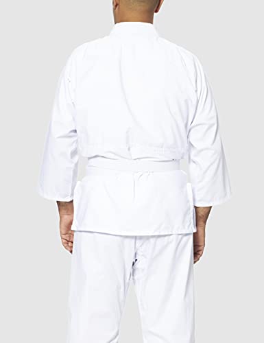 KWON Judo junior - Kimono de artes marciales infantil, tamaño 90 cm, color blanco