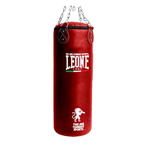 Leone - Bolsa de Entrenamiento Basic, 30 kg, Color Rojo