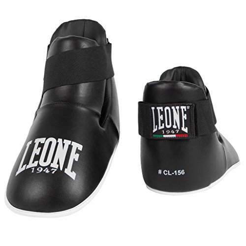 Leone CL156 - Calzado para Kick Boxing Negro Negro Talla:L