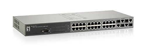 LevelOne FGL-2870 - Switch (1 Gbit/s, 10/100/1000 Mbit/s, 8000 entradas, administrado, L2, SFP)