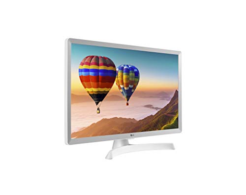 LG 28TN515S- WZ - Monitor Smart TV de 70 cm (28") con Pantalla LED HD (1366 x 768, 16:9, DVB-T2/C/S2, WiFi, 5 ms, 250 CD/m2, 5 M:1, Miracast, 10 W, 1 x HDMI 1.3, 1 x USB 2.0), Color Blanco