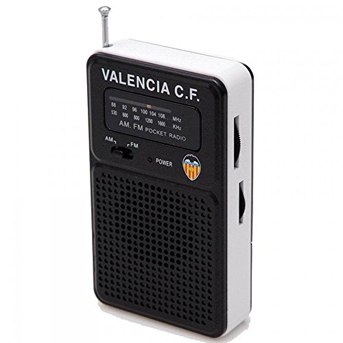 Licencias Bolsillo Valencia C.F. Radios, MP3 y Reproductores de CD, Multicolor (122101)