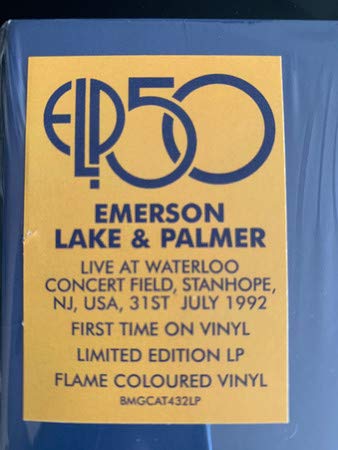 Live at Waterloo Field, Stanhope, New Jersey, USA, (Vinyl Flame Limit)(Rsd 2020) [Vinilo]