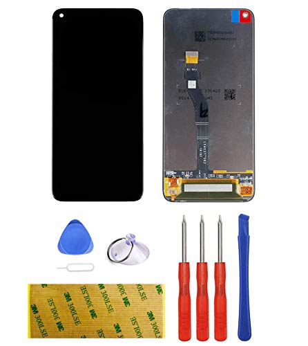 LTZGO Pantalla LCD Táctil Asamblea Repuesto Compatible con Honor View 20 (Honor V20), Huawei Nova 4 Negro (sin Marco) de Recambio Herramientas,Kit Completo de Herramientas de reparación