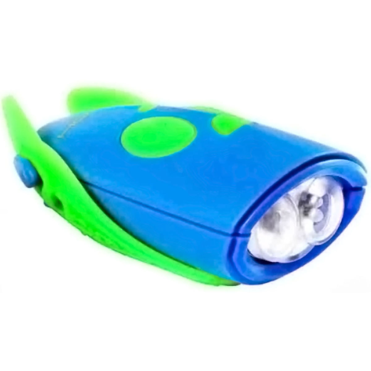 Luz y bocina para bicicleta Hornit MINI (morado/verde, tamaño único) - Luces delanteras