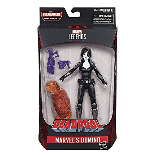 Marvel Legends BAF Sasquatch Series 6" Action Figure: Domino