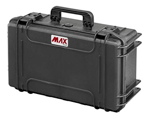 Max MAX520S IP67 resistente al agua nominal de tapas rígidas para fotografía equipo estanca resistente de transporte de plástico y caja de transporte para iMac caja de herramientas