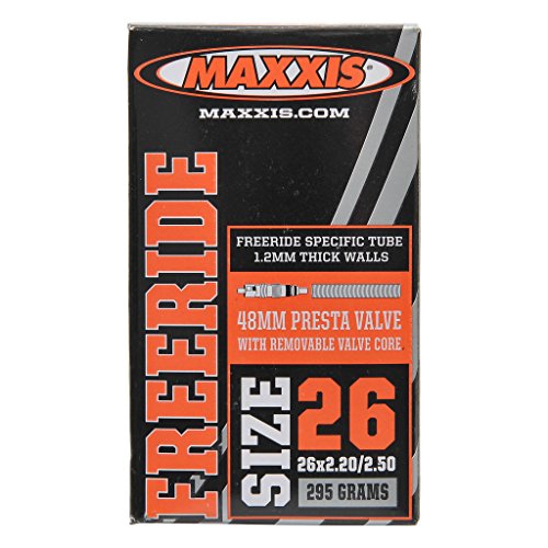 Maxxis Mxu67447400 Cámara Freeride 26x2.2/2.5 Presta, Unisex Adulto, estándar, 26 x 2.20/2.50 Inches