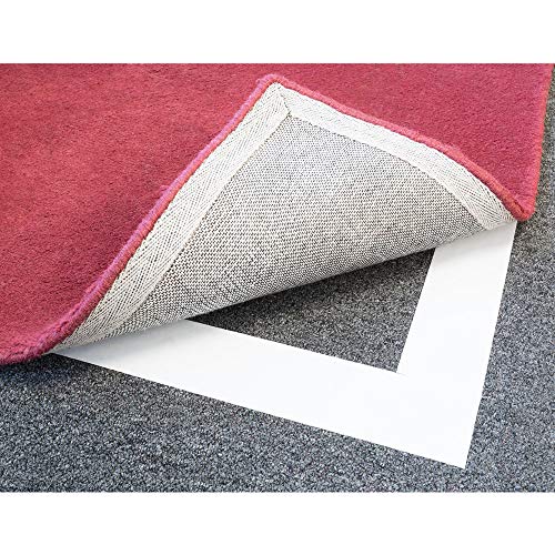 Meister - Cinta Adhesiva de Doble Cara para tapete de Piso XL – asegura Alfombrillas de Ejercicio y alfombras en su Lugar, Rollo XL - 27 m x 7.62 cm