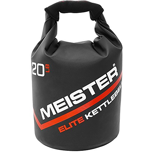 Meister Elite Pesa Rusa de Arena portátil - Pesa de Saco de Arena Suave - 15lb / 6,8kg