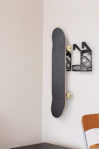 MEOLLO Soporte Colgador para Skateboard (100% Acero) - Fabricado en España