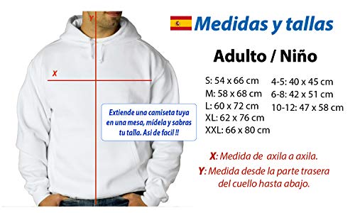 MERCHANDMANIA Sudadera con Capucha A3 CURRO Mascota Expo Sevilla 92 Sweatshirt