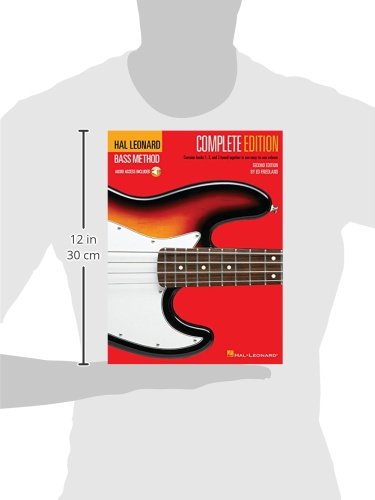 Método de Hal Leonard Bass - Edición completa: libros 1, 2 y 3 ¡Unidos en un solo volumen fácil de usar!: Books 1,2 & 3 Bound Together in One Easy-to-Use Volume