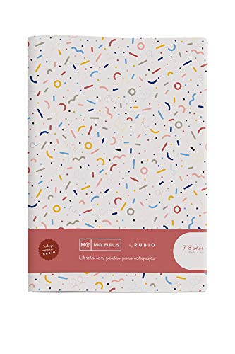 Miquelrius - Cuaderno con Grapa By Rubio A4, Pauta Doble 4 mm, 50 Hojas