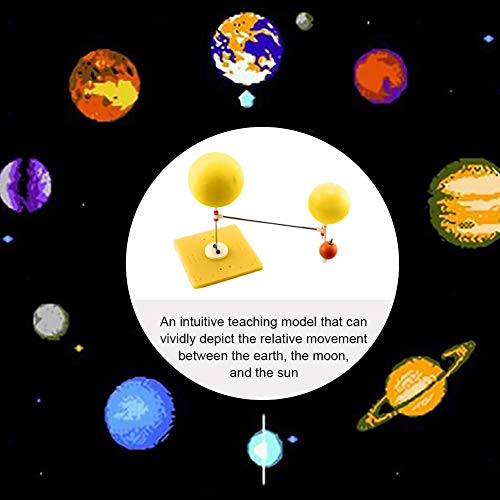 Modelo de Ciencia, System Solar DIY Tierra del Sol Modelo Planetario Orbital Planetario Educativo Proyecto para la Educación del Estudiante