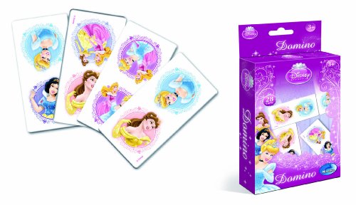 Modiano Disney - Dominó, diseño de Princesas Disney [Importado de Italia]