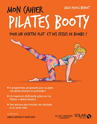 Mon cahier Pilates booty (French Edition)