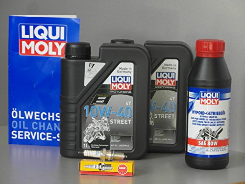 MotorFunSports Kit de mantenimiento para ATV/Quad Kymco KXR 250, inspección – aceite bujía servicio