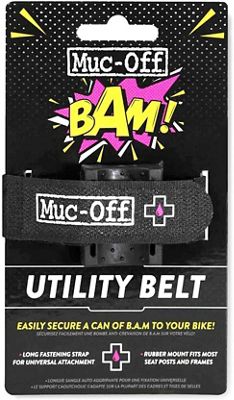 Muc-Off BAM! Utility Belt Strap - Negro - Strap Only, Negro