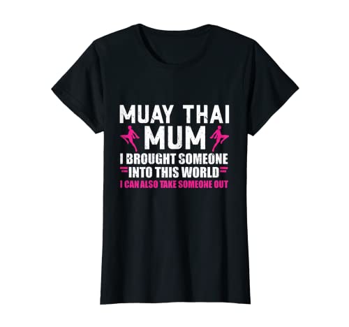 Mujer Mamá Madre Mauy Tailandia Tailandia Muay Thai Camiseta