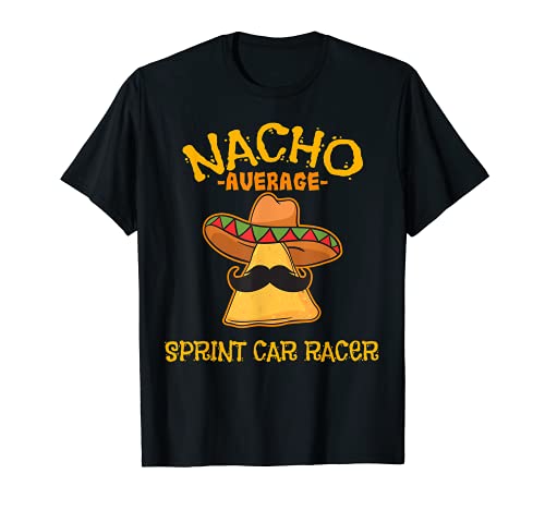 Nacho Media Sprint Coche Racer Cinco De Mayo Fiesta Mexicana Camiseta