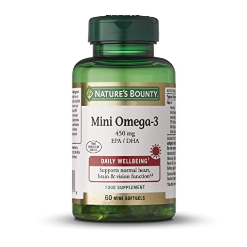 Nature's Bounty Mini Omega-3 450 mg EPA / DHA - 60 Cápsulas