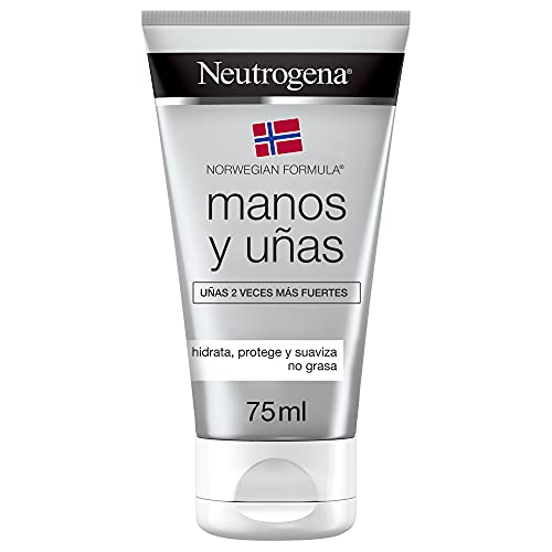 Neutrogena Crema de manos y uñas fórmula Noruega, uñas más resistentes, 75 ml