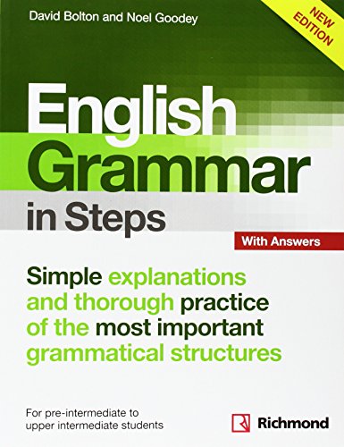 NEW ENGLISH GRAMMAR IN STEPS BOOK WITH ANSWERS - 9788466817530