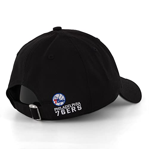 New Era Gorra de béisbol NFL MLB NBA – Gorra sin mangas – Logo de los equipos – Accesorios – Edición limitada, Philadelphia 76ers., Talla única