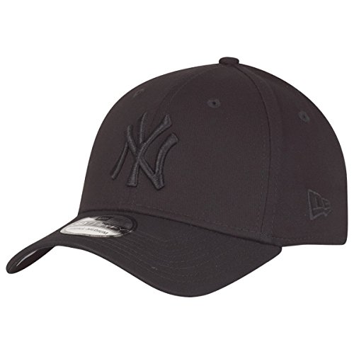 New Era NY Yankees 39 Thirty - Gorra para hombre, color negro (black/ black), talla M/L