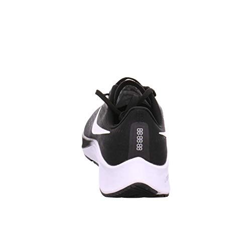 Nike Air Zoom Pegasus 37, Running Shoe Hombre, Black White, 44.5 EU