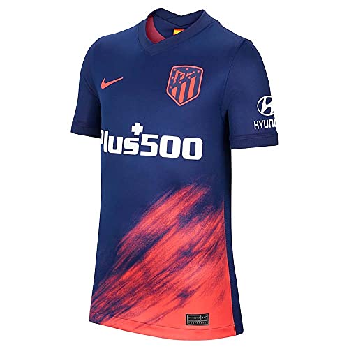 Nike - Atlético de Madrid Temporada 2021/22 Camiseta Segunda Equipación Equipación de Juego, S, Unisex