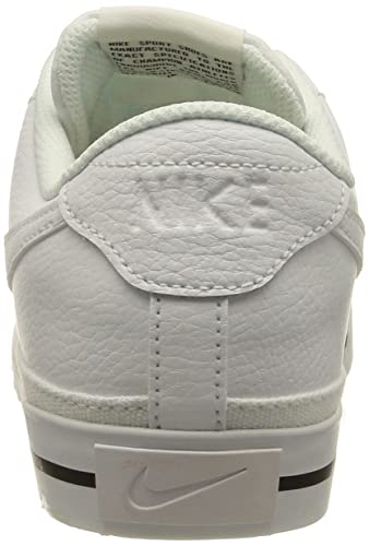 Nike Court Legacy, Zapatos de Tenis Mujer, White White Black, 38 EU