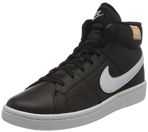 Nike Court Royale 2 Mid, Sneaker Hombre, Black/White-White Onyx, 44 EU