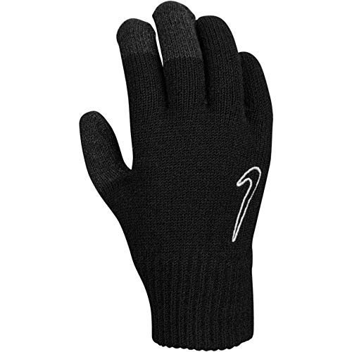Nike Knitted Tech and Grip Guantes Black/Black/White S/M