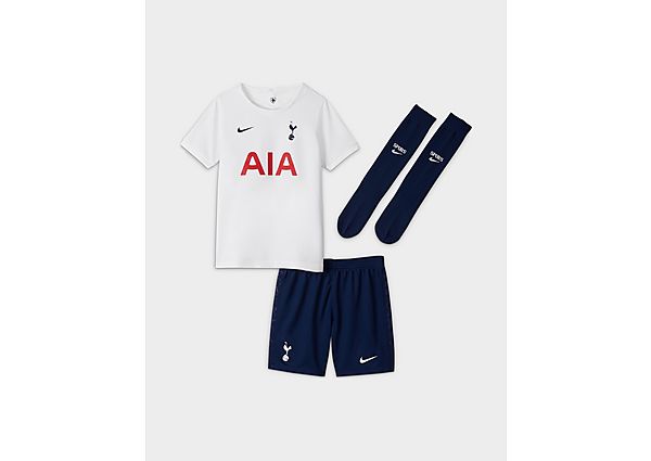 Nike Primera equipación Tottenham Hotspur FC 2021/22 Equipación de fútbol - Niño/a pequeño/a, Multi-Colour/White/Binary Blue/Binary Blue