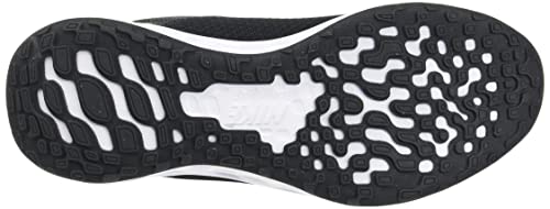 Nike Revolution 6 (GS), Zapatos, Black/White-Dk Smoke Grey, 37.5 EU