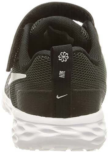 Nike Revolution 6 NN (TDV), Zapatillas Deportivas Unisex niños, Black White Dk Smoke Grey, 26 EU