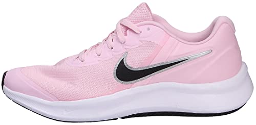Nike Star Runner 3, Zapatillas Deportivas, Pink Foam Black, 37.5 EU