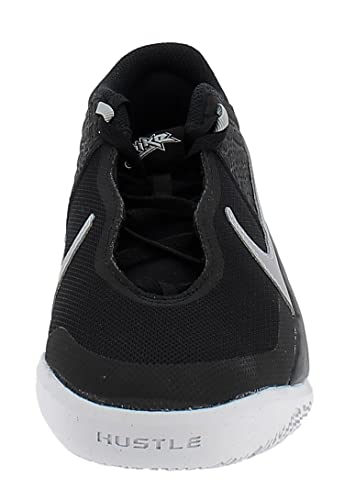 Nike Team Hustle D 10 GS, Zapatillas Deportivas, Black Mtlc Silver Volt White, 38.5 EU