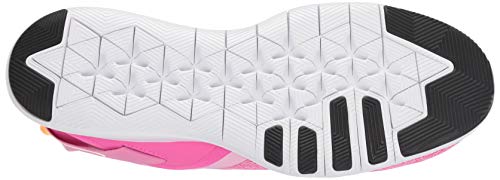 Nike Wmns Flex Trainer 9, Zapatillas de Deporte Mujer, Multicolor (Pink Rise/Melon Tint/Laser Fuchsia 000), 37.5 EU