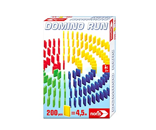 Noris Domino Run 606065644 - Juego de dominó (200 fichas de dominó, a Partir de 3 años)